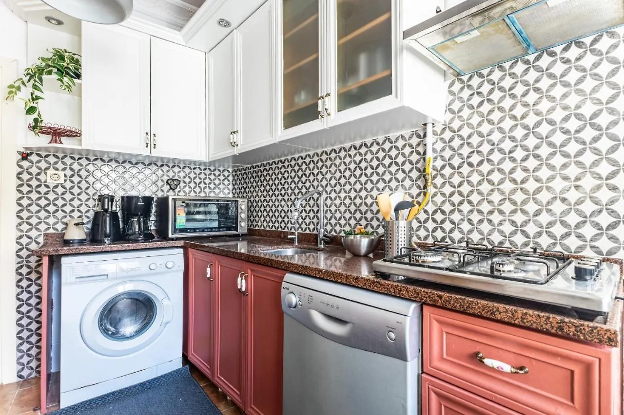 Unique Flat W Balcony 5 Min To Istiklal Street Lägenhet Istanbul Turkiet
